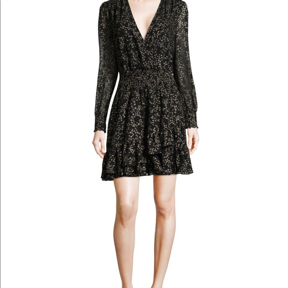 Michael kors shooting star long sleeve dress